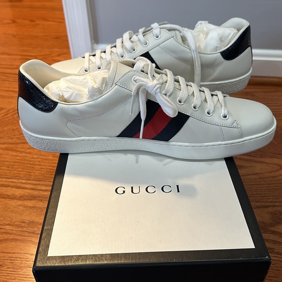 Gucci bianco sneakers never worn - Picture 3 of 5